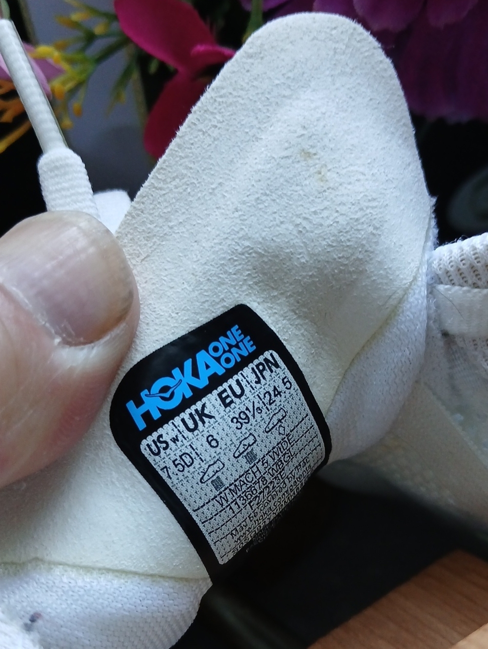 Hoka One Mach 5 Comfort/Athletic Medical Field Shoes Size 7.5 for Women - Picture 11 of 12